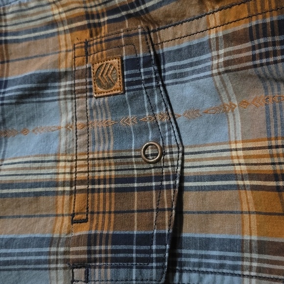 Solaris Plaid Button-Down Pearl Snap Top Size XL - Picture 11 of 11